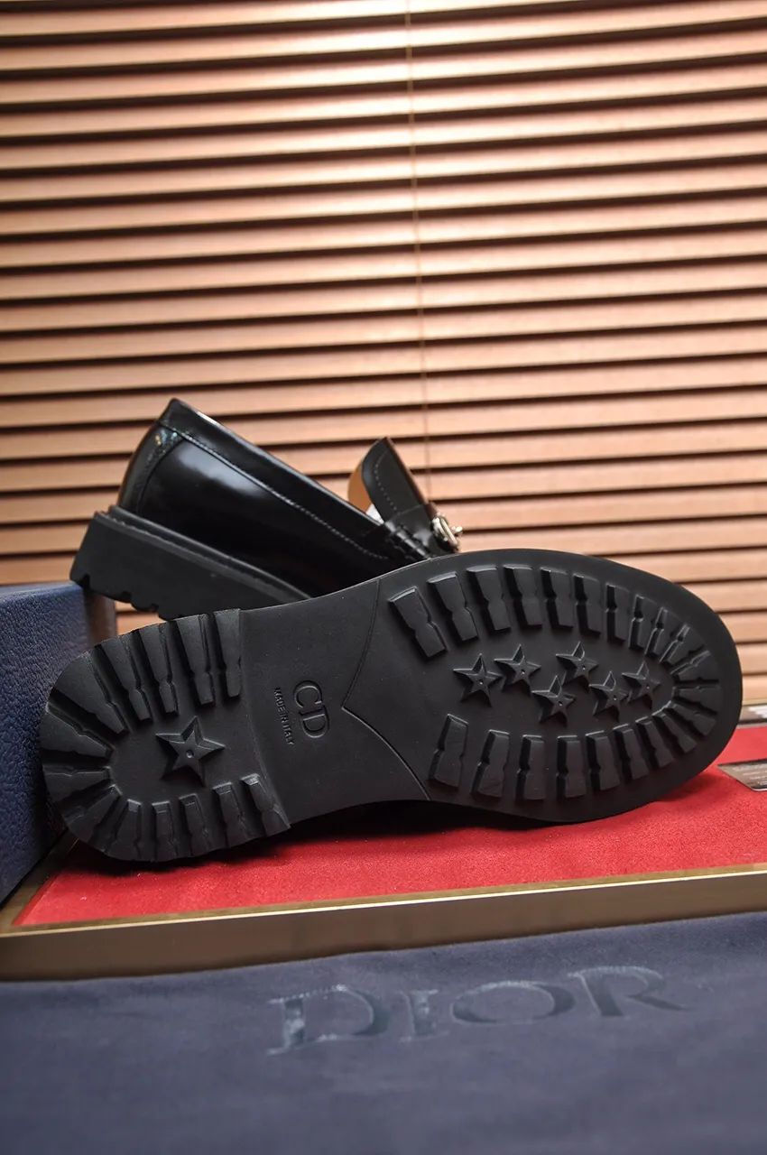 Men's men's shoes 💰740💶[Dior] (water-dyed cowhide lining) Dior original 1:1 high-quality factory, imported original materials, imported raw cowhide, water-dyed cowhide lining, original TPU outsole, code number: 39-44 (38.45 custom-made)